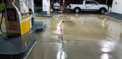 concrete gas and oil clean